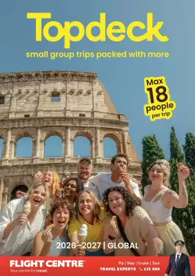 Flight Centre brochure (valid until 31-12)