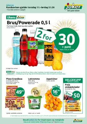 Nærbutikken kundeavis (gyldig til 31-01)