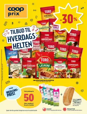 Coop Prix kundeavis (gyldig til 4-01)