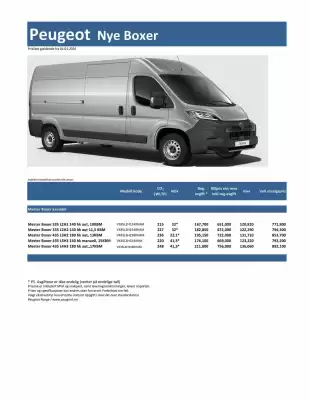 Peugeot kundeavis (gyldig til 1-01)