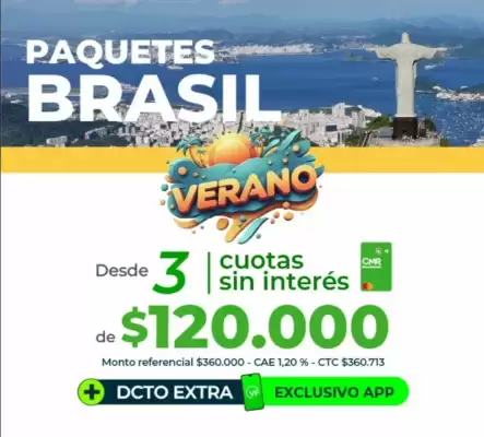 Catálogo Viajes Falabella (válido hasta 7-01)