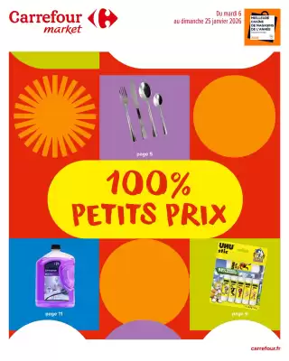 Catalogue Carrefour Market (valable jusqu'au 25-01)