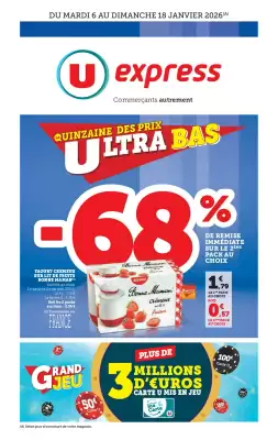 Catalogue U Express (valable jusqu'au 18-01)