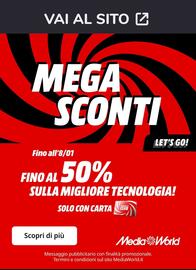 Volantino MediaWorld settimana 1 Pagina 1