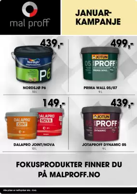 Mal Proff kundeavis (gyldig til 18-01)