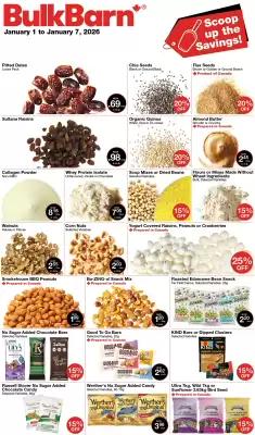 Bulk Barn flyer (valid until 7-01)