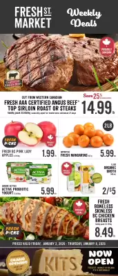 Fresh St Market flyer (valid until 8-01)