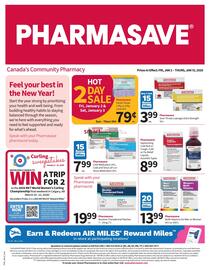 Pharmasave flyer Page 1