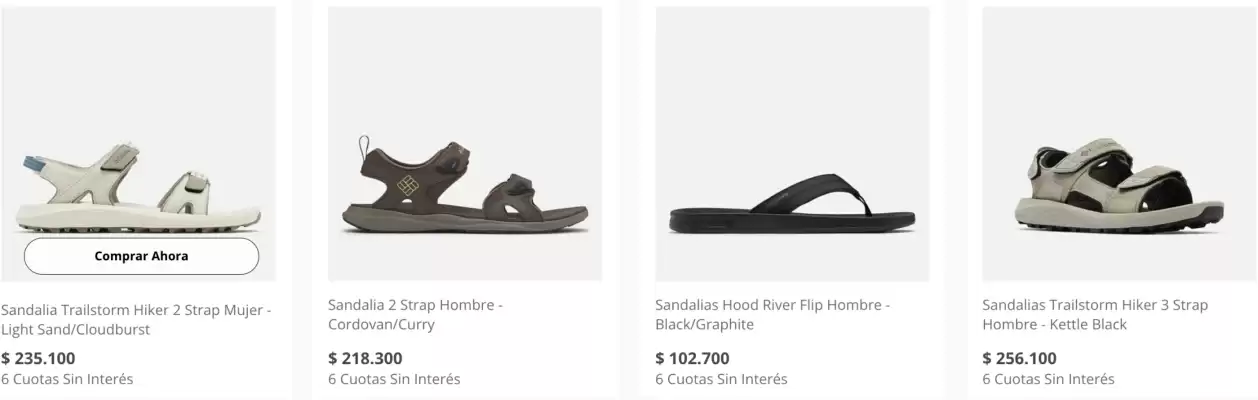 Catálogo Columbia (válido hasta 7-01)