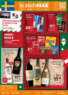 Scandinavian Park reklamblad (giltig till och med 7-01)