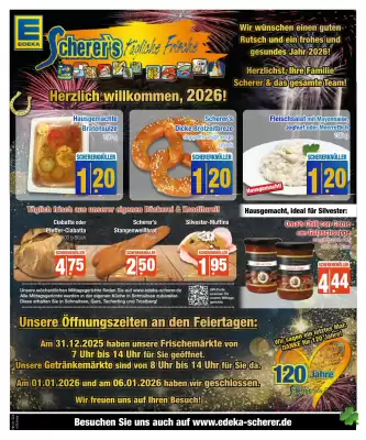 Edeka Scherer Prospekt (gültig bis 6-01)