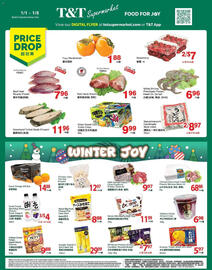 T&T Supermarket flyer week 1 Page 1