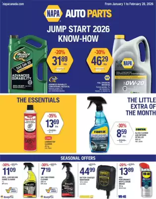 NAPA Auto Parts flyer (valid until 28-02)