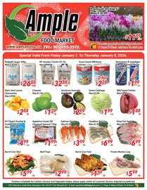Ample Food Market flyer week 1 Page 1