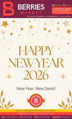 Berries Market flyer (valid until 7-01)