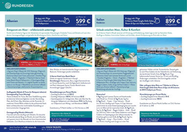 ALDI Nord Reisen Prospekt Seite 20