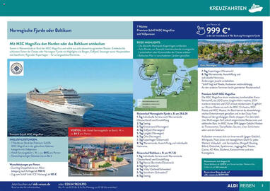 ALDI Nord Reisen Prospekt Seite 3