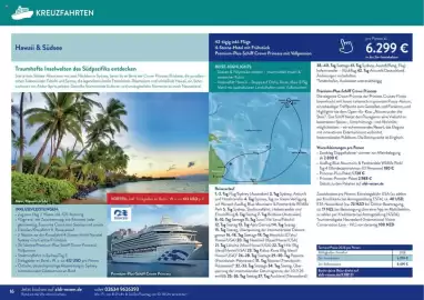 ALDI Nord Reisen Prospekt Seite 16