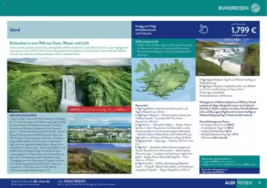 ALDI Nord Reisen Prospekt Seite 21