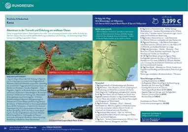 ALDI Nord Reisen Prospekt Seite 26