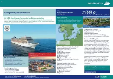 ALDI Nord Reisen Prospekt Seite 3