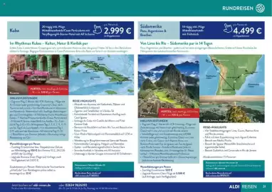 ALDI Nord Reisen Prospekt Seite 31