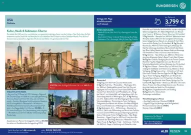 ALDI Nord Reisen Prospekt Seite 33