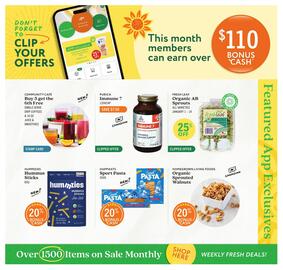 Community Natural Foods flyer Page 10