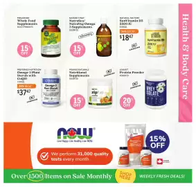 Community Natural Foods flyer Page 5