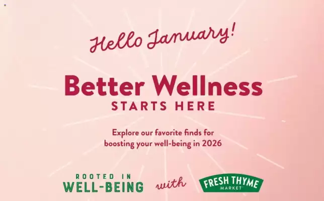 Fresh Thyme weekly ad