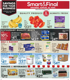 Smart & Final weekly ad Page 1