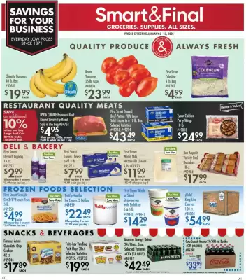 Smart & Final weekly ad