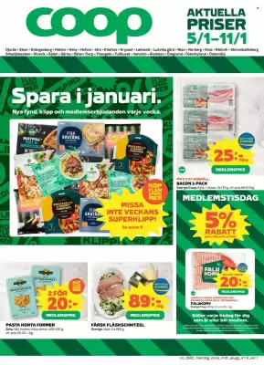 Coop reklamblad (giltig till och med 11-01)