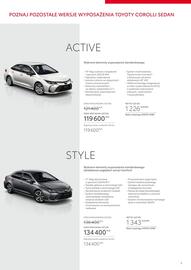 Toyota gazetka | Corolla sedan Strona 3