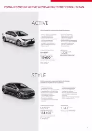 Toyota gazetka | Corolla sedan Strona 3