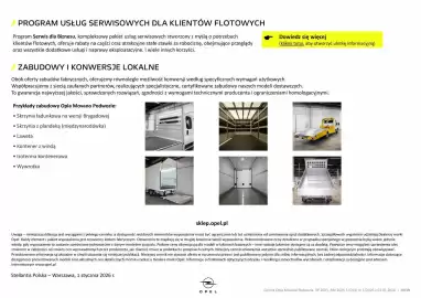 Opel gazetka | Movano Podvozie, Platforma Strona 19