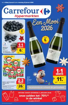 Hyper Carrefour folder (geldig t/m 12-01)