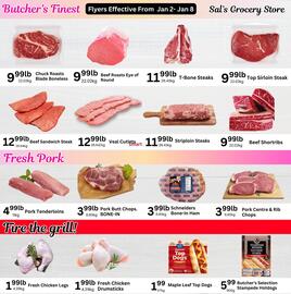 Sal's Grocery flyer week 1 Page 2