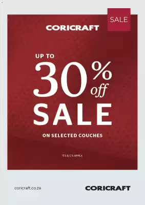 Coricraft catalogue (valid until 31-01)