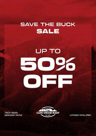 Cape Union Mart catalogue Page 1