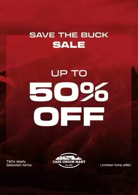 Cape Union Mart catalogue (valid until 31-01)