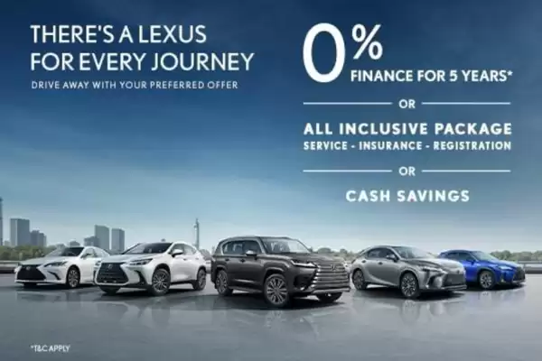Lexus catalogue (valid until 31-01)