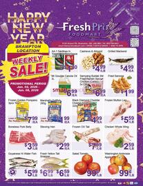 FreshPro Foodmart flyer week 1 Page 1