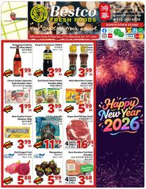 Bestco Food Mart flyer week 1 Page 1
