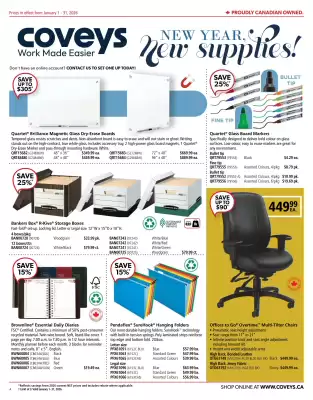 Covey Basics flyer (valid until 31-01)