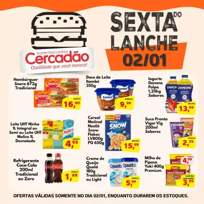 Folheto Cercadão (válido até 2-01)