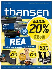 Thansen reklamblad Sida 1