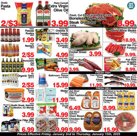 Greco's Fresh Market flyer Page 1