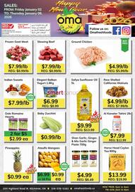 Oma Fresh Foods flyer week 1 Page 1
