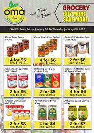 Oma Fresh Foods flyer week 1 Page 5